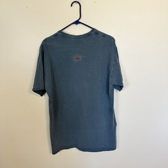 Comfort Colors Tee Native American Bear Graphic T Shirt Large Green Fetish - Picture 4 of 8